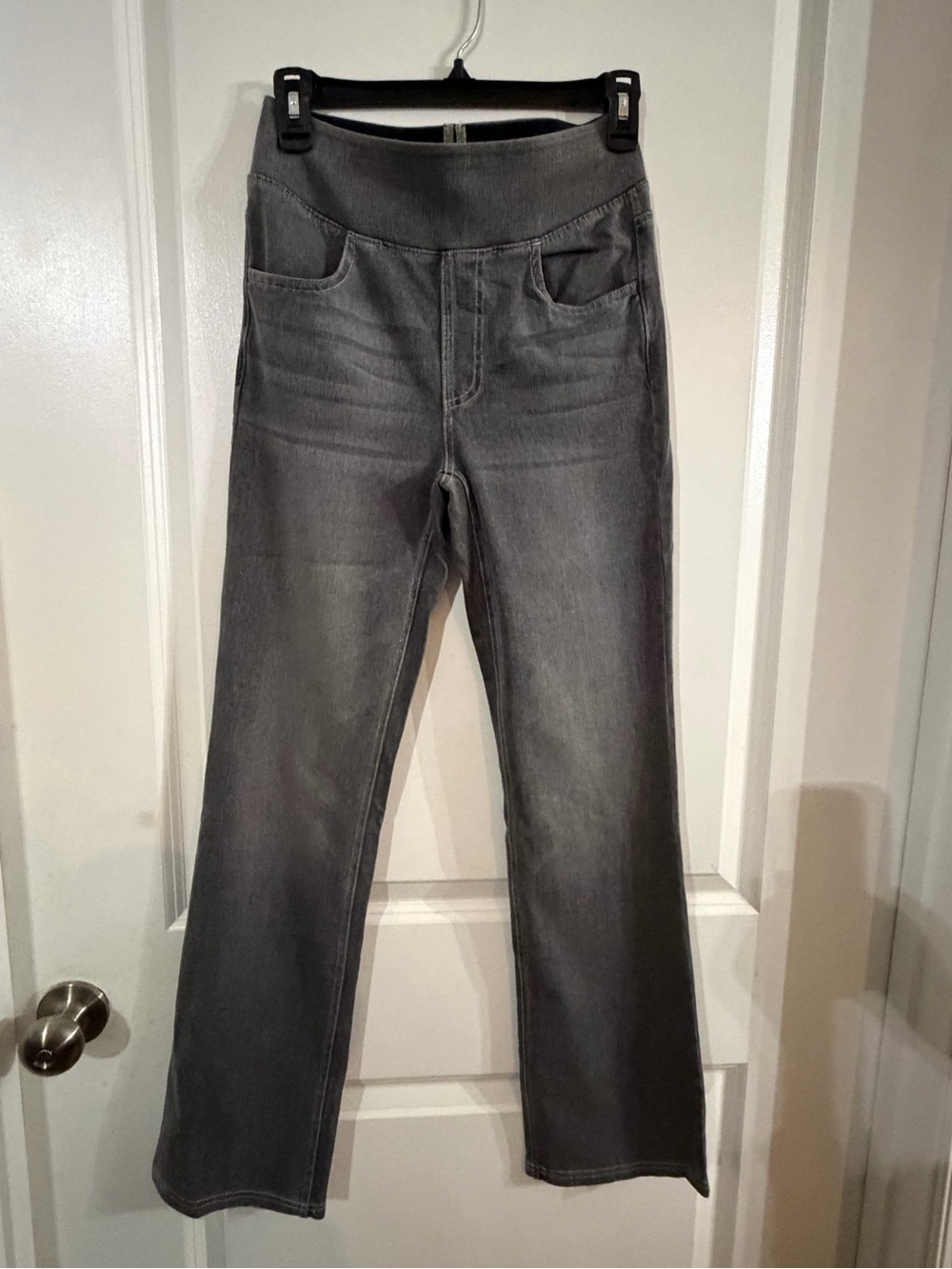 Halara Flex High Waisted Pockets Washed Casual Bootcut Jeans S(4-6)